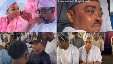 Photos Of MC Oluomo, Kwam 1, Faithia Balogun, Others At Pasuma's Late Mother's 8th Day Fidau Prayers