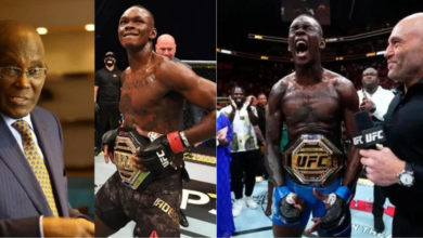 Atiku Reacts As Isreal Adesanya Knocks Out Pereira To Reclaim UFC Middle Weight Title