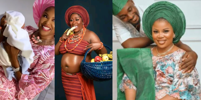 Kemi Taofeeq, Bimbo Success and 7 other Nollywood Celebrities That Welcomes Babies In 2023
