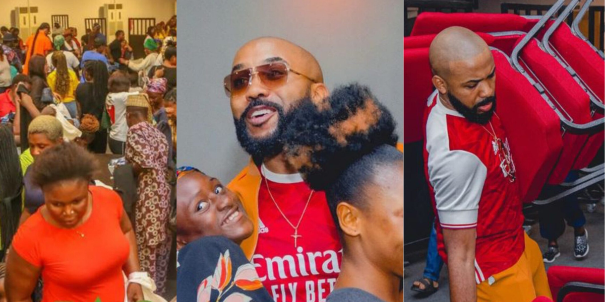 Banky W says as he gives back to his community political loss