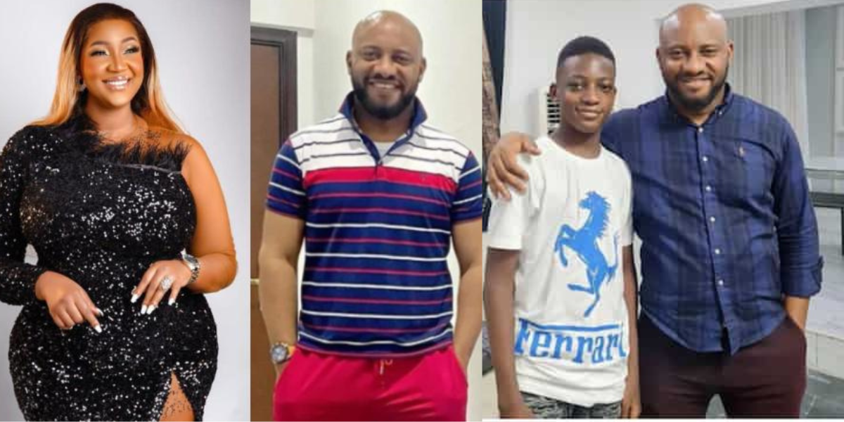 Netizens react to alleged report of Yul Edochie not being the father of Judy Austin’s son