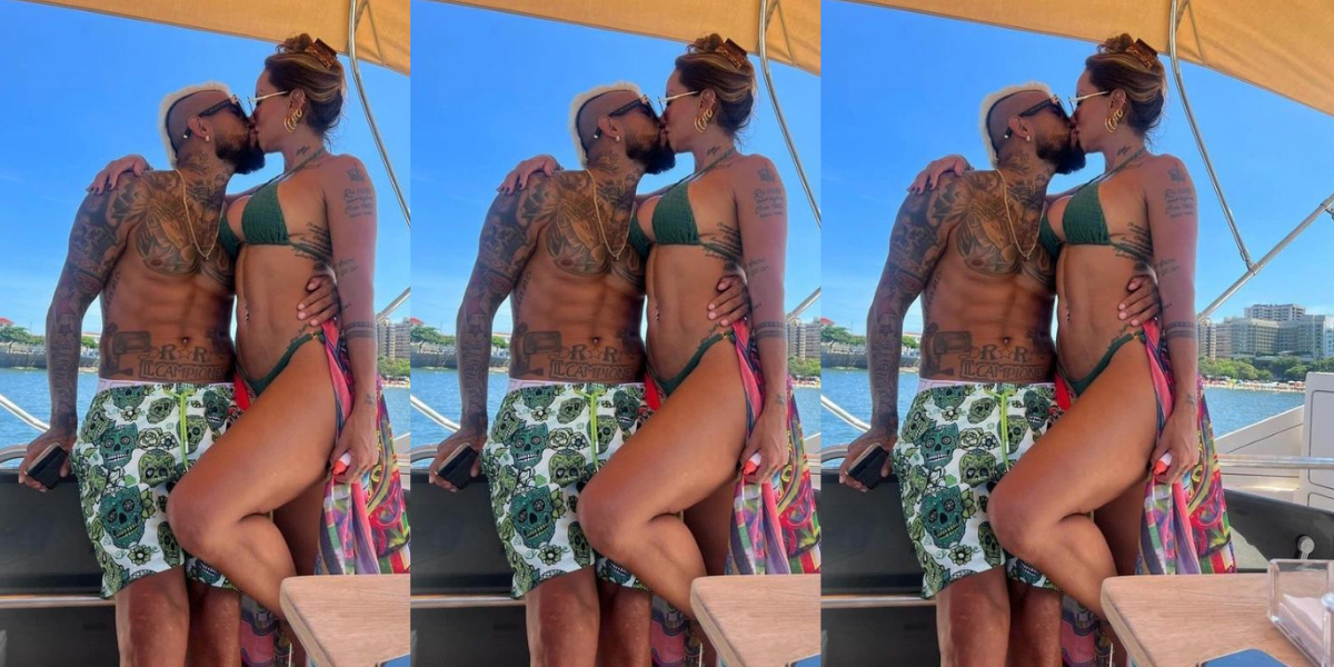 Former Barcelona Star, Aturo Vidal shares new photo with His Girlfriend