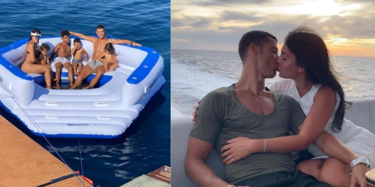 Cristiano Ronaldo Spends Quality Time With His Family