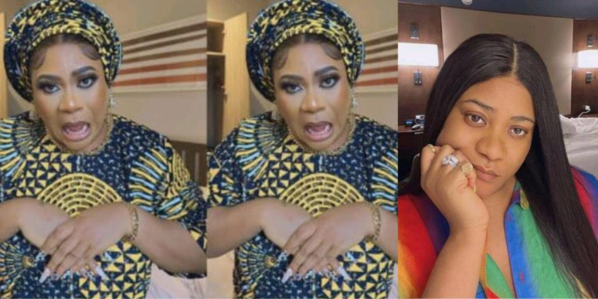 online went buzz over Nkechi Blessing blows hot over fan asking her for $ex