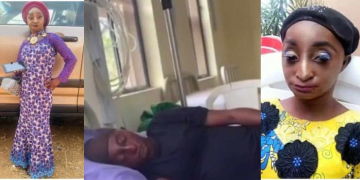 check Aunty Ramota lands in hospital after she reportedly tried to increase her curves – VIDEO