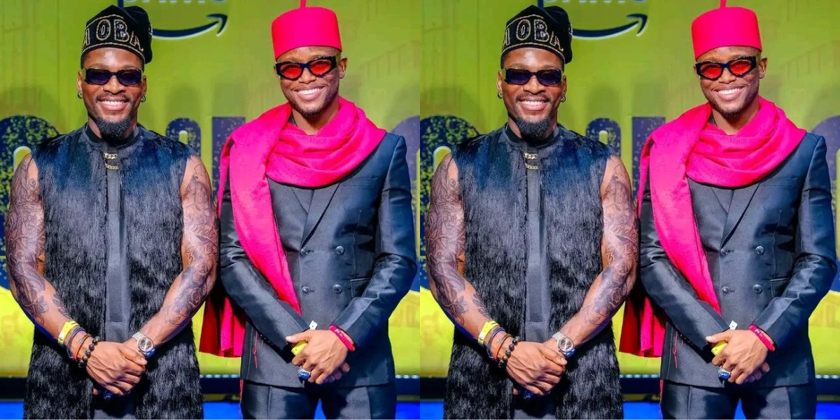 'Oba my brother' - Singer, Chike Says as he steps out with Tobi Bakre