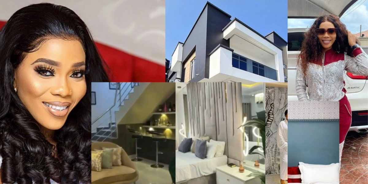 Congratulations To Yoruba Actress Bukola Adeeyo As She Acquire A New House