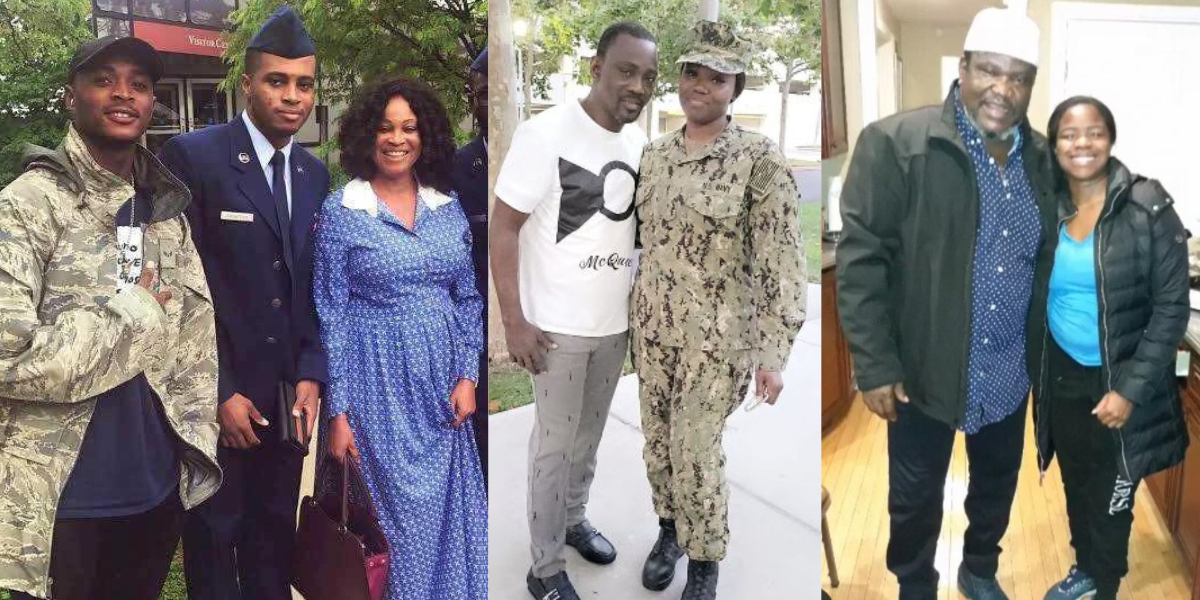 4 Nigerian celebrities with children in the United States military
