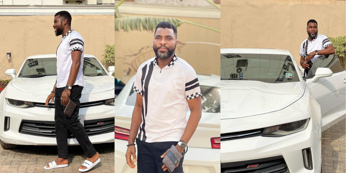 Congratulations As Nollywood Actor, Ibrahim Chatta Acquires A New Car