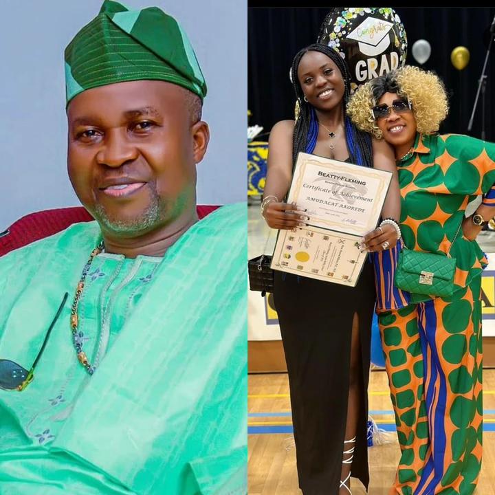 Okunnu's Youngest Daughter Successfully Graduates from Elementary School in Canada