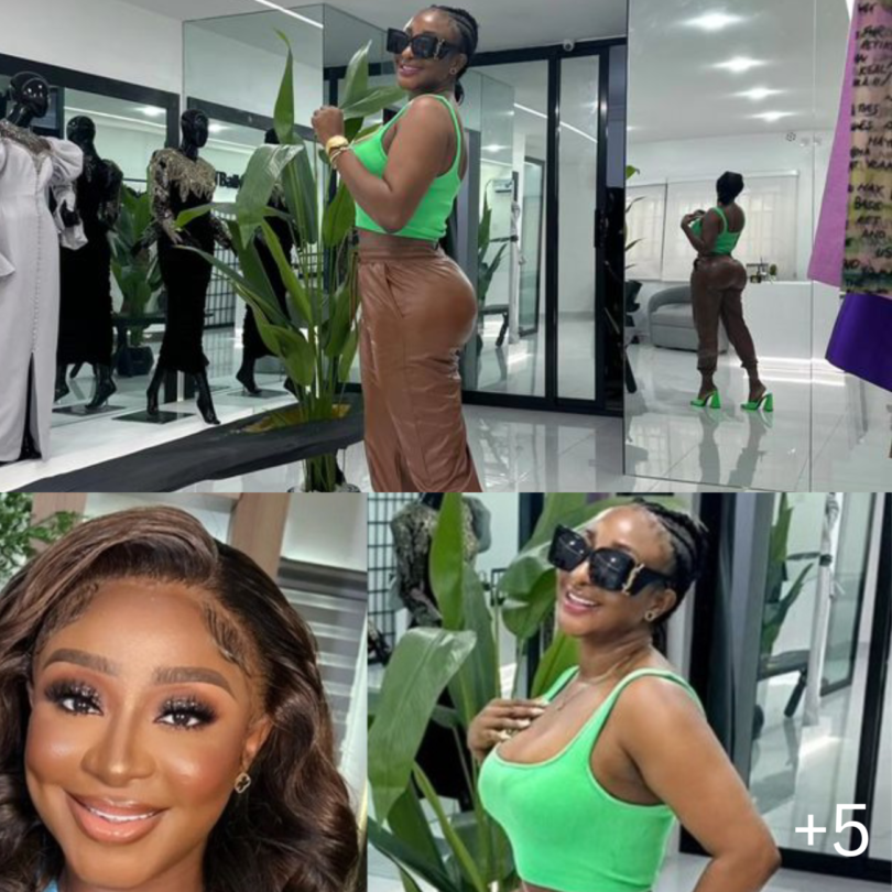 Reactions As Ini Edo Steps Out For Event In Gorgeous Outfit