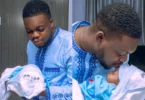 Popular Skitmaker Cute Abiola Takes a Delightful Stroll with His Newborn Baby for the First Time