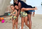 Heartwarming Response: Ini Edo Delights Fans with Cherished Beachside Moments Featuring Her Beloved 'Babies'