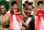 Reactions As Actress, Lydia Lawrence Marks 2nd Daughter's 1st Birthday